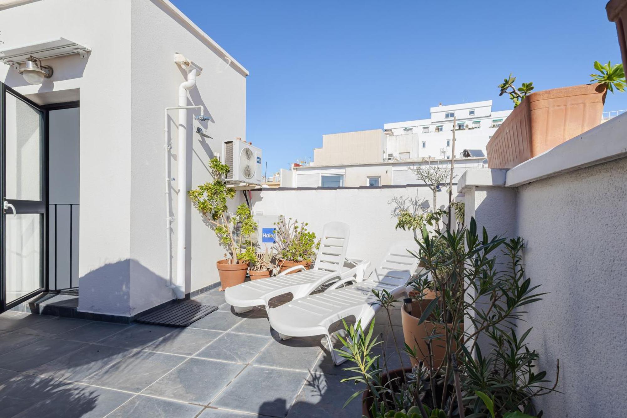 Historic Centre + Rooftop + Parking 말라가 외부 사진